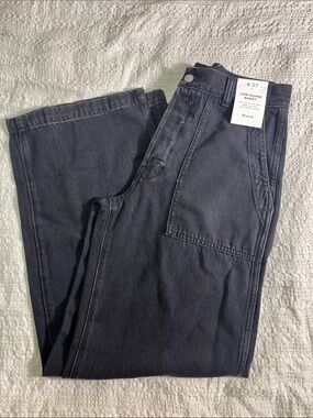Madewell Relaxed Low-Slung baggy Jeans - Black size 27